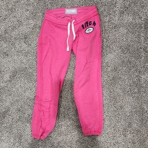Hot Pink Abercrombie and Finch Sweatpants